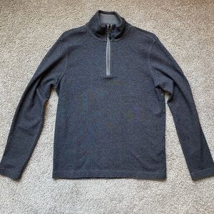 Banana Republic - Half-zip Navy Sweater - Men’s M